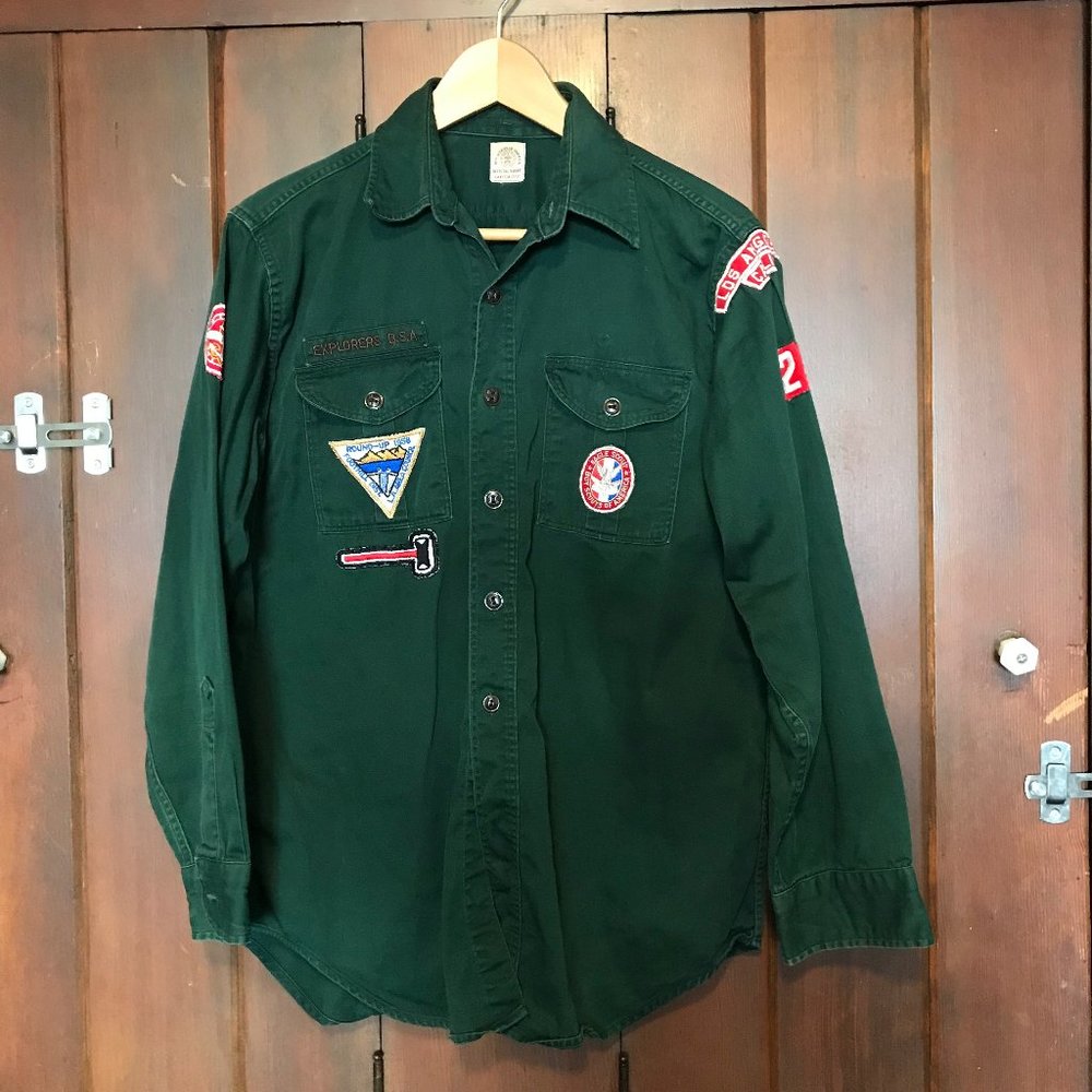 Vintage Eagle Scout master Explorers Sanforized